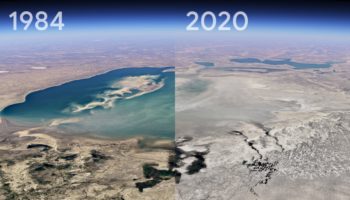 Google Earth's New Timelapse Feature Shows The Effects Of Climate Change
