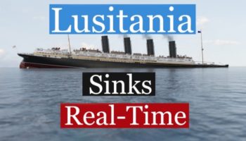 Someone Recreated The Real Time Sinking Of The Lusitania With High Resolution Animation