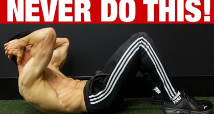 Here Are 10 Most Common Mistakes People Make When They Do Crunches