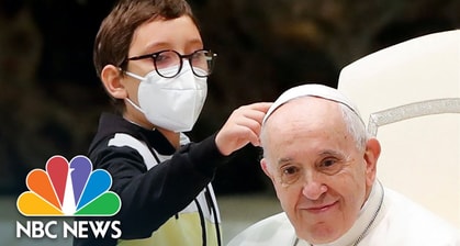Pope Francis Gets Completely Upstaged By Young Boy Who Asks To Wear The Pope's Skullcap