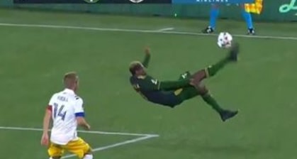 Dairon Asprilla's Bicycle Kick Goal Was So Spectacular, It's Probably The Goal Of The Year