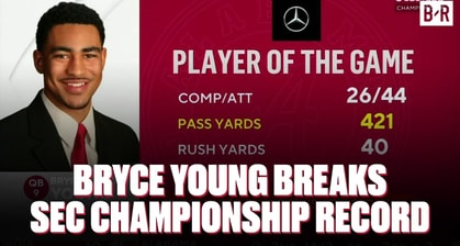 Heisman Frontrunner Bryce Young Torched No. 1 Georgia In The SEC Championship Game, Here Are The Flaming Hot Highlights