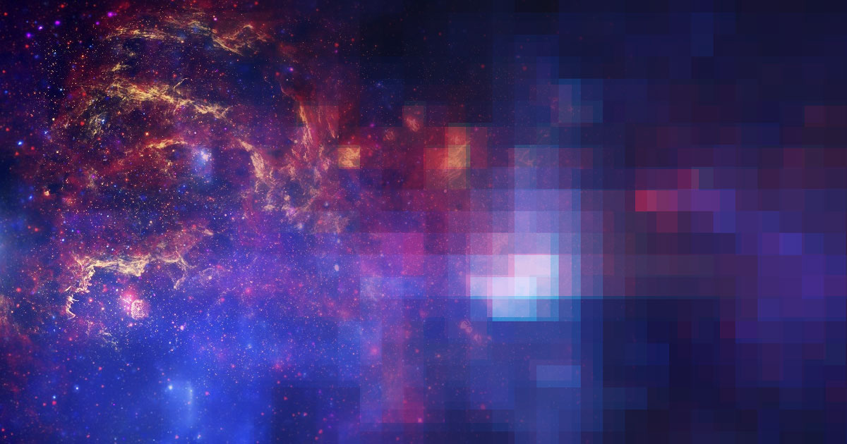 Scientists Say The Universe Itself May Be 'Pixelated'