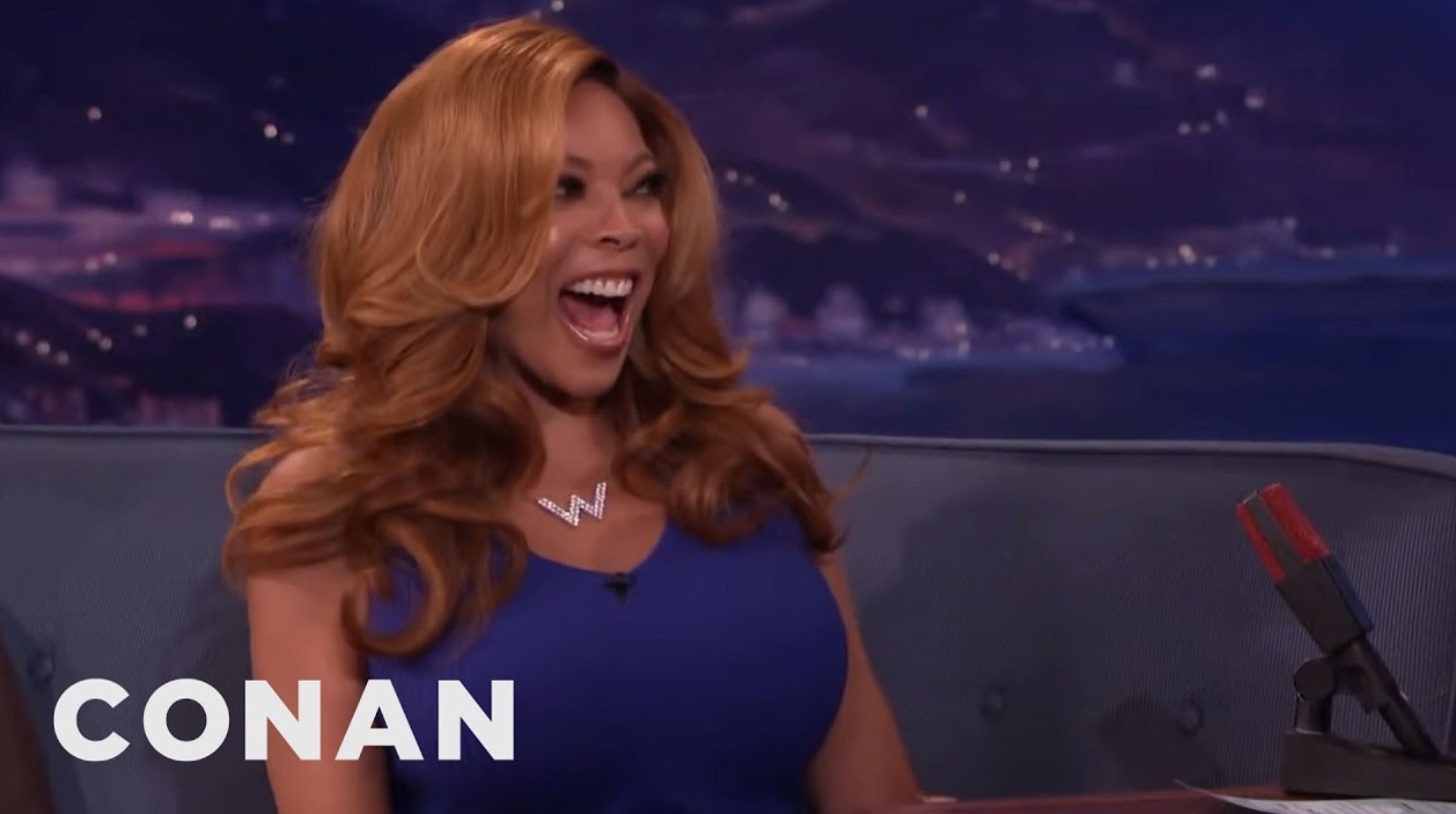 Here's The Horrifying Story Wendy Williams Told Conan O'Brien About Her Son Walking In On Her Giving Her Husband A 'Favor'
