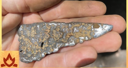 Watch This Eye-Popping Demonstration On Making An Iron Knife Out Of Bacteria Using Primitive Technology