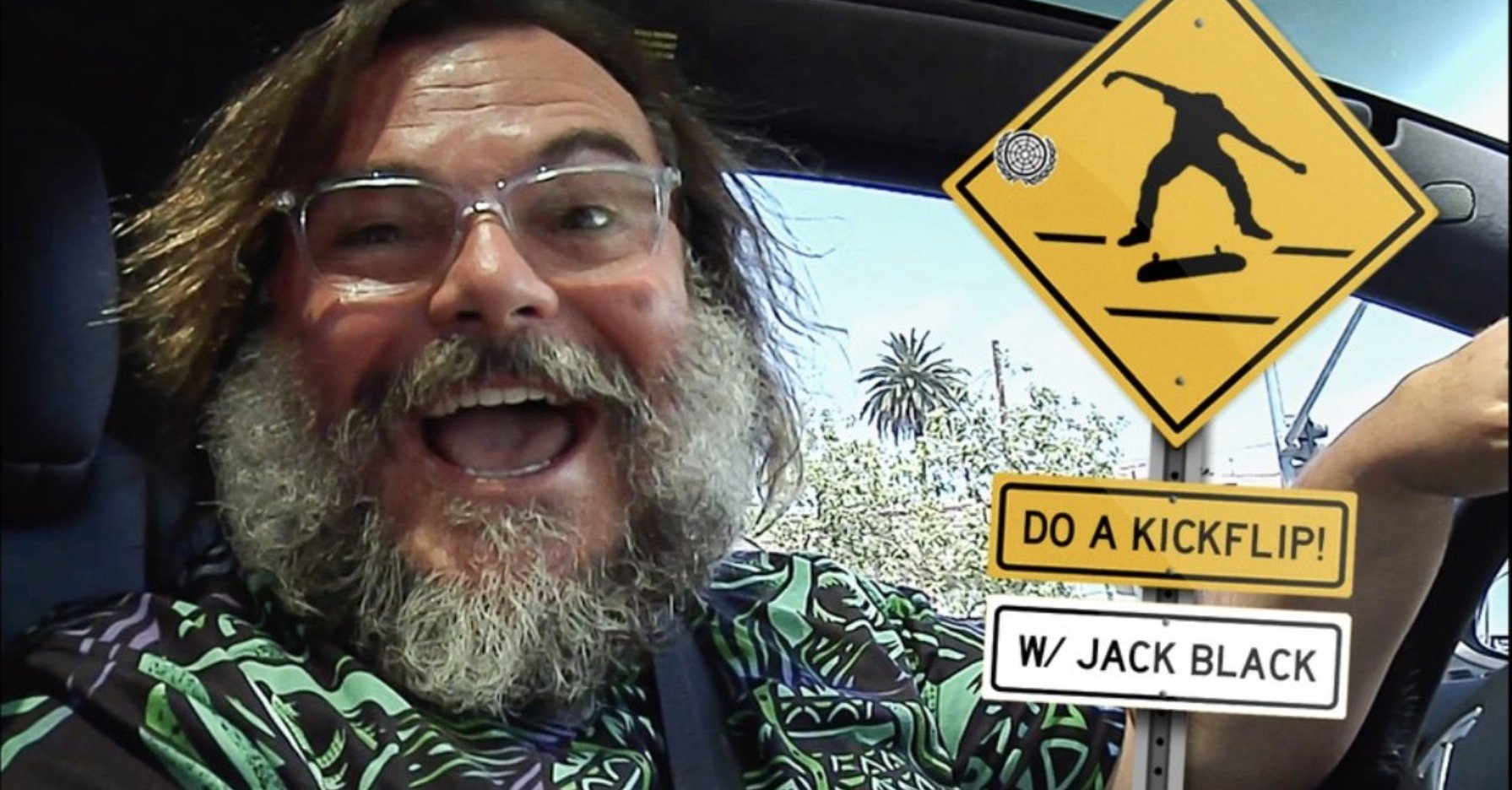 We Could Watch Jack Black Driving Around And Yelling At Skaterboarders To Do A Kickflip All Day