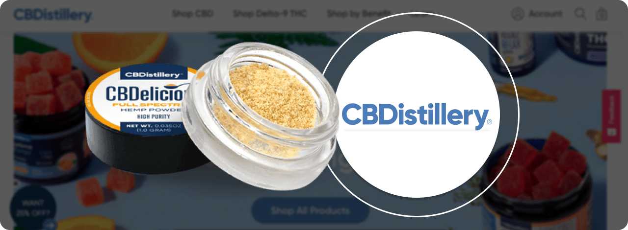 Full Spectrum CBD Powder by CBDistillery