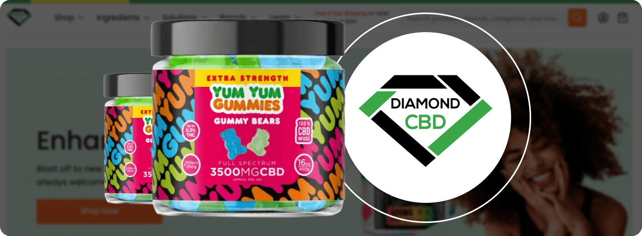 Yum Yum Gummies by Diamond CBD